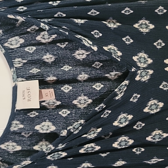 Knox Rose Navy and White Mini Dress - Picture 4 of 10